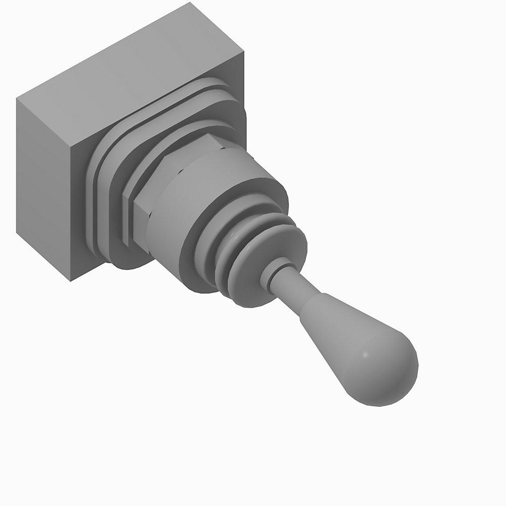Product image for 30mm Toggle Switch 800T PB