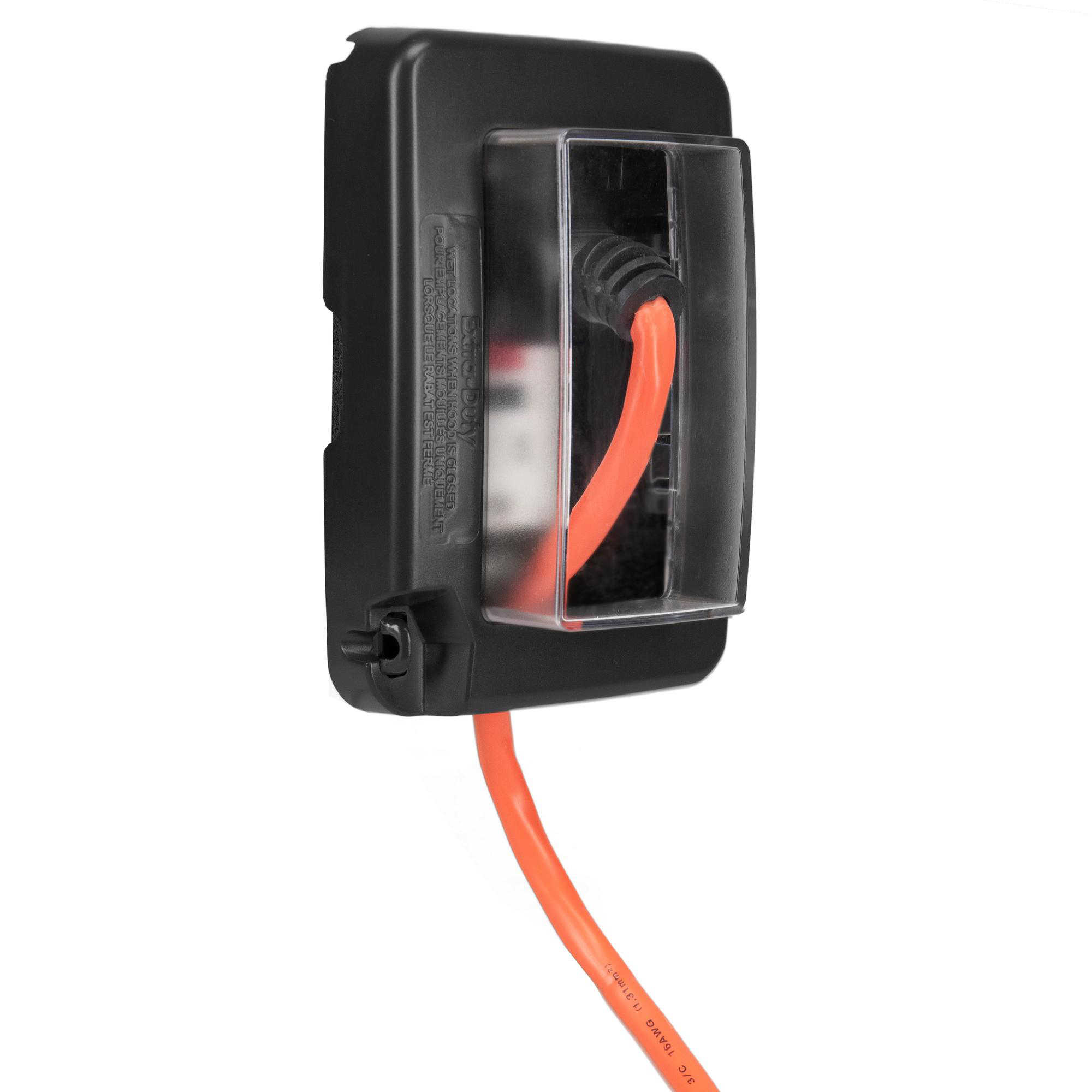 Product image for INTERMATIC WP7000BL COVER WEATHERPROOF 1GANG INUSE EXTRA DUTY BLACK