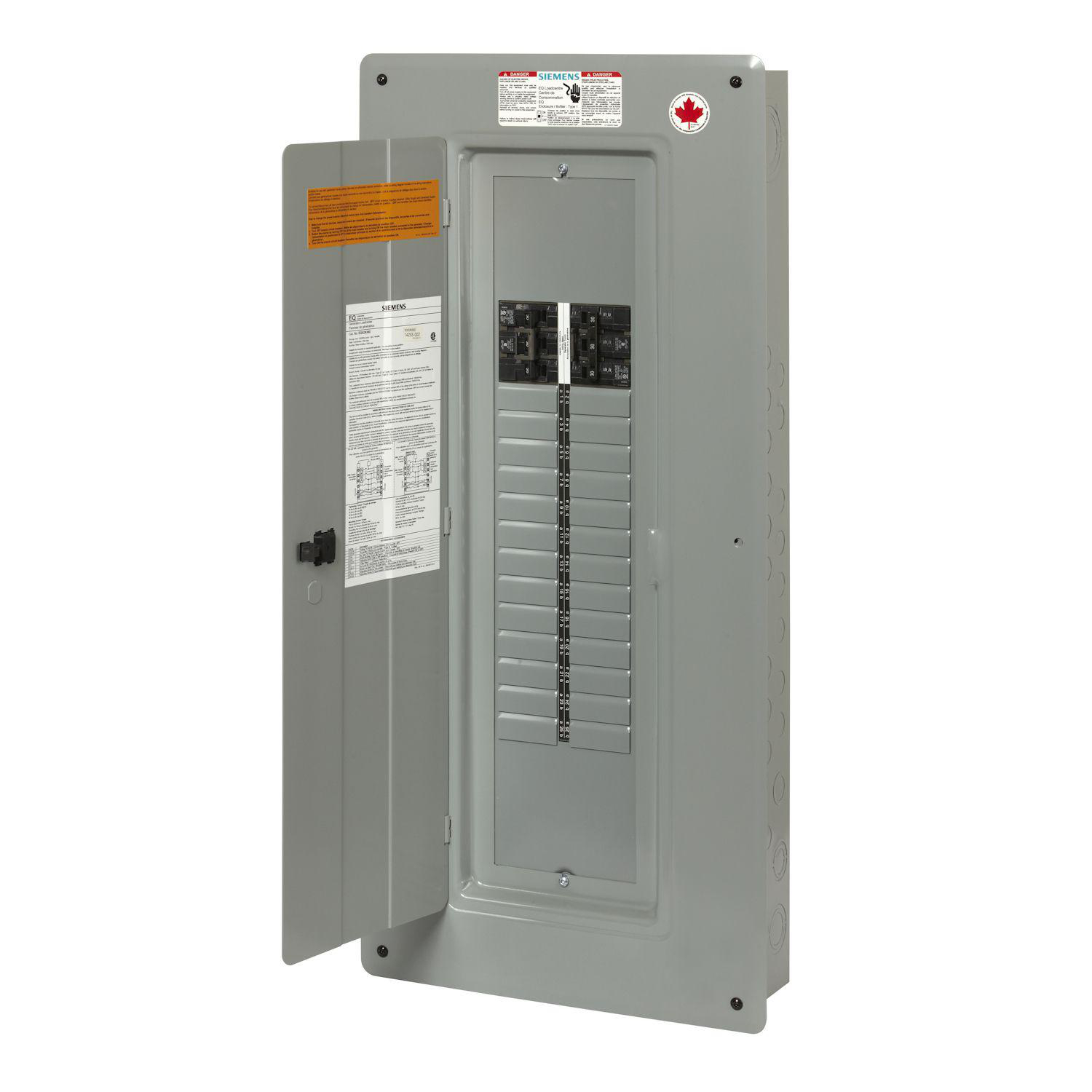 Product image for EQG,26C,30A,120/240V,3P,Type 1,Al,Dr,GRY