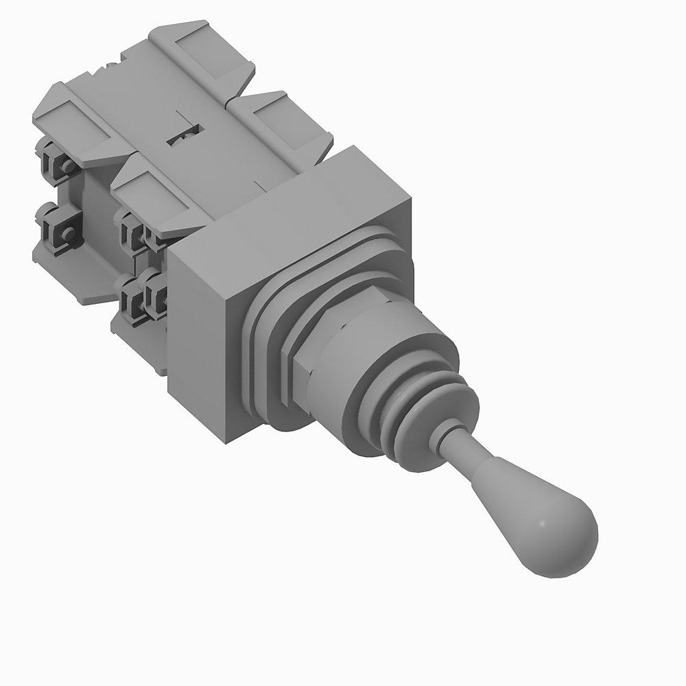 Product image for 30mm Toggle Switch 800T PB