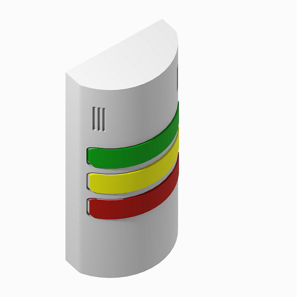 Product image for 855W 24V AC/DC Wall Mount Signal Light