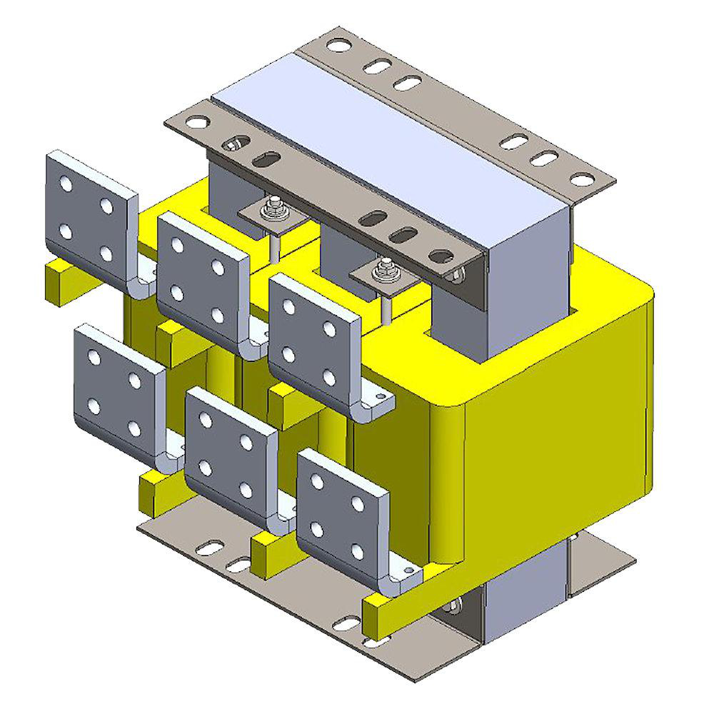 Product image for Reactor line open style side facing copper 5% 850A 480V