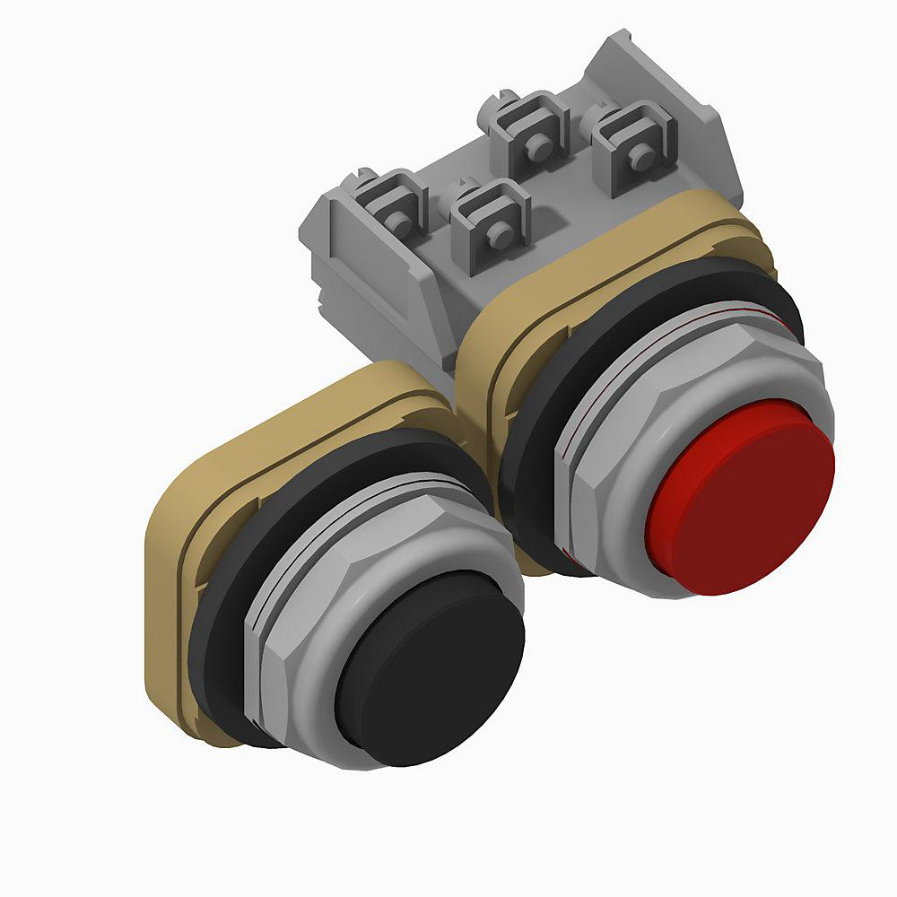 Product image for 30mm Double Push Button 800T PB