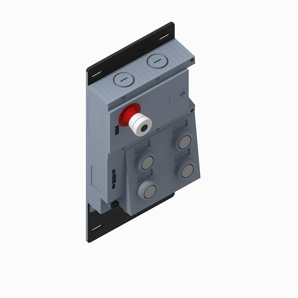 ABRA 442G-MABLB-UR-E0JP4679 LOCK MODULE 442G ACCESS BOX POWER TO LOCK UNIQUE CODE ENET/IP 2 X M12 A-CODED RIGHT HAND GUARD E-STOP 4P/B AND CONNECTOR FOR ENABLING SWITCH