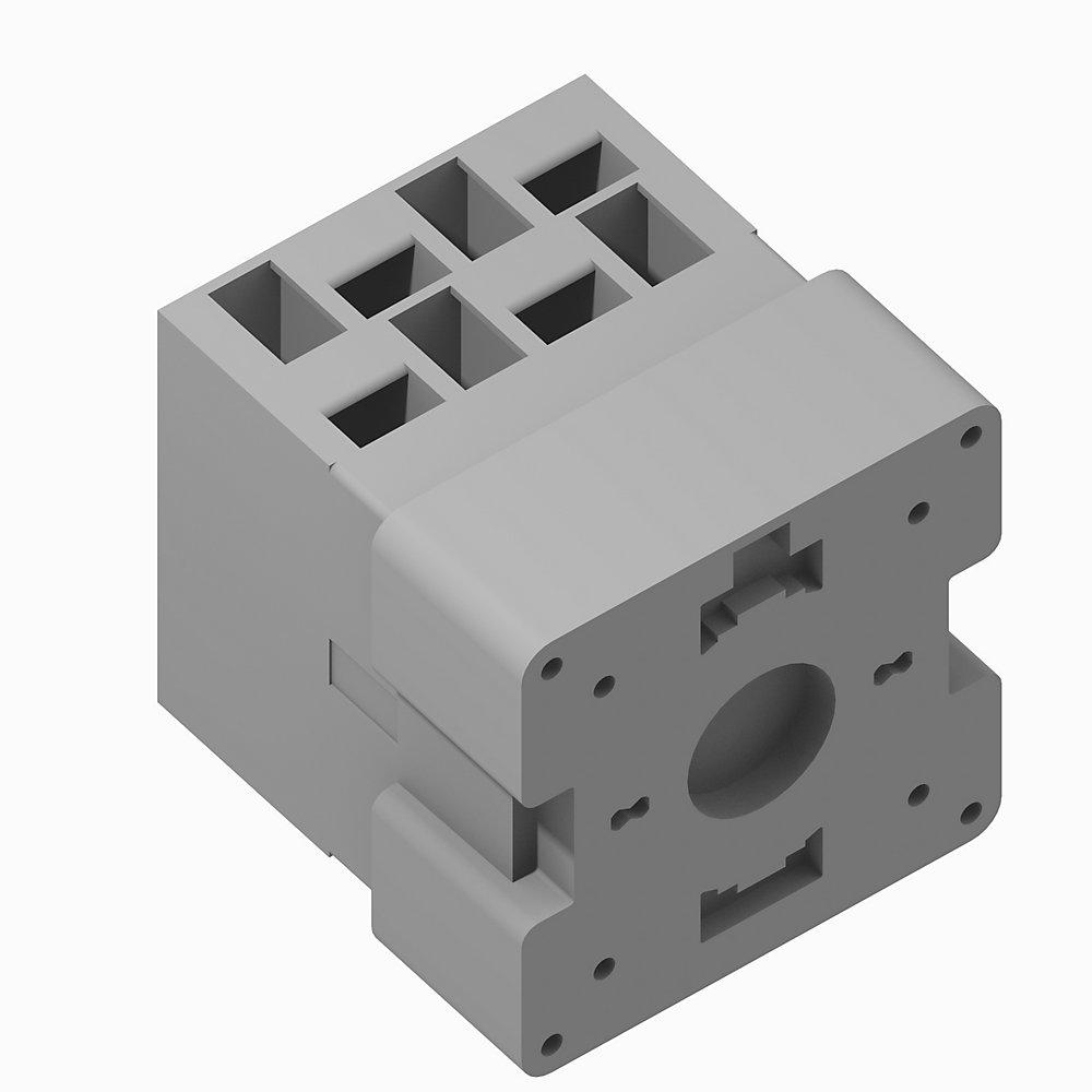 Product image for Switch control & load IEC front/door mount 3-pole 1-0-2 45..... reversing 25A
