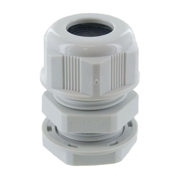 Product image for TECHSPAN RDC16NA-GR DOME CONN .500IN NPT 0.39 .56IN GREY C/W O RING AND LOCKNUT