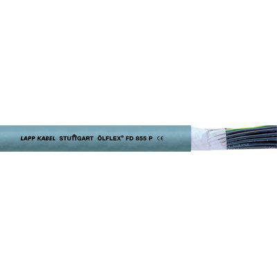 Product image for OLFLEX 0027374 WIRE CUTS #14G 12 CONDUCTOR HIGH FLEXIBLE CONTROL CABLE FD855P SERIES 1000V PUR GREY