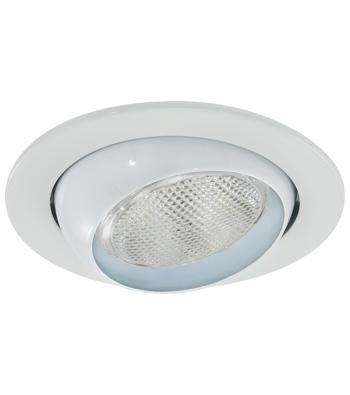 Product image for Trim tilting eyeball 4" white