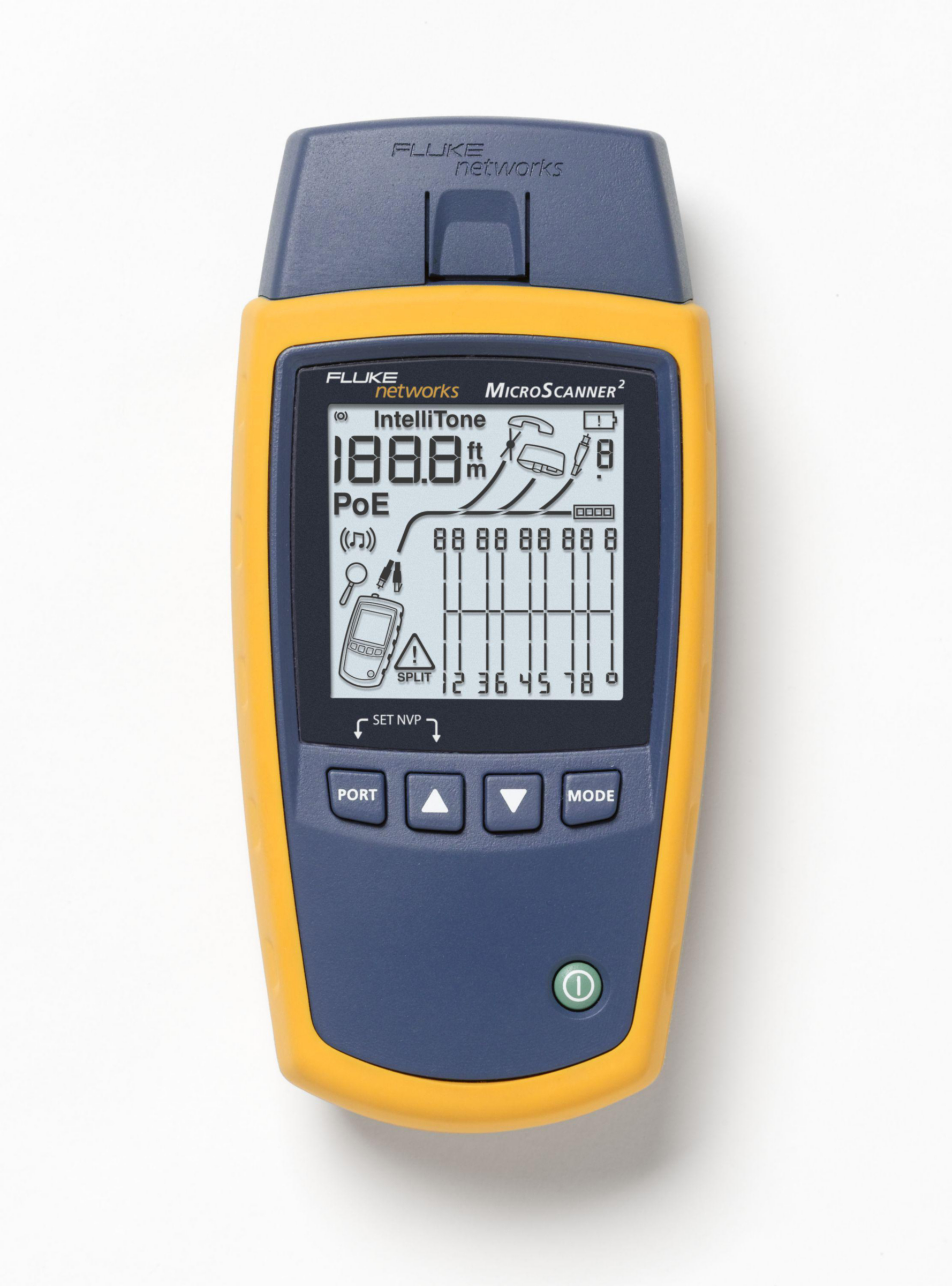 Product image for Verifier MICROSCANNER2 cable voice/data/video