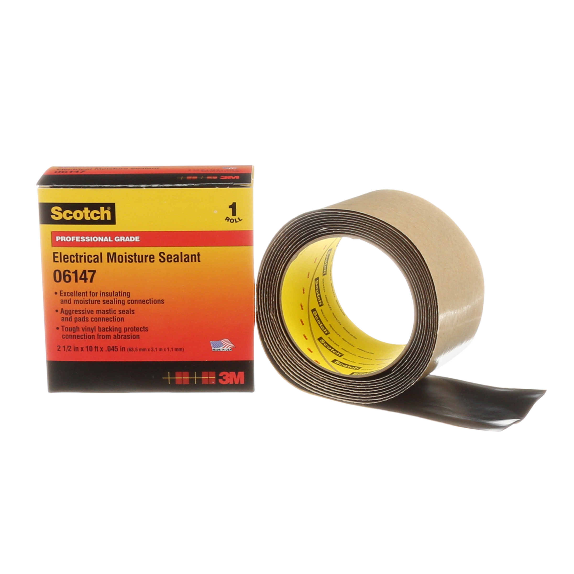 Product image for Scotch® 06147 Electrical Moisture Sealant Roll