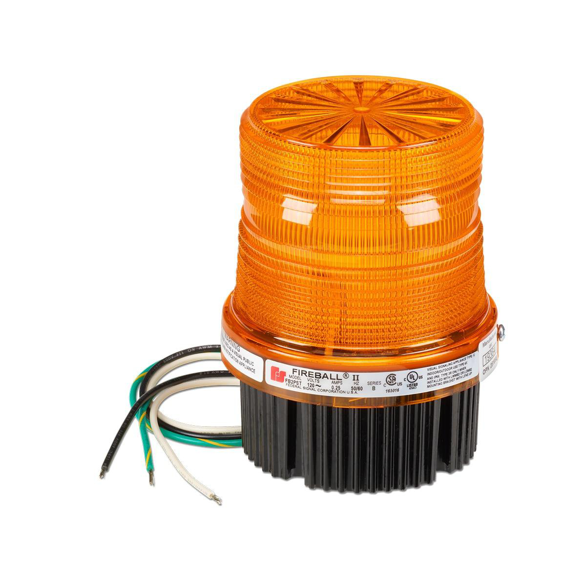 Product image for FIREBALL LED WARNING LIGHT 120-240V AMB