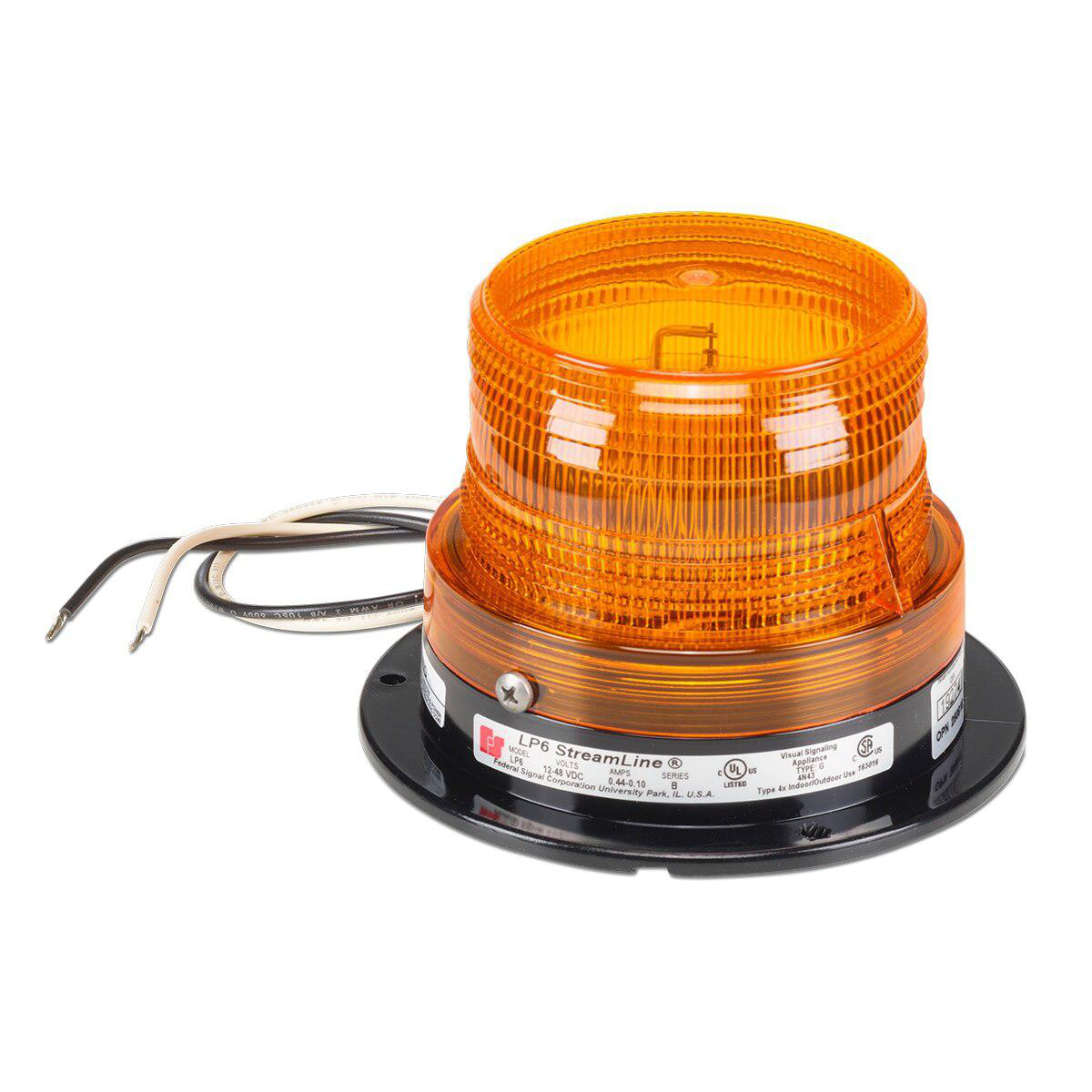 Product image for Mini strobe 12/48VDC 0.44/0.1A amber