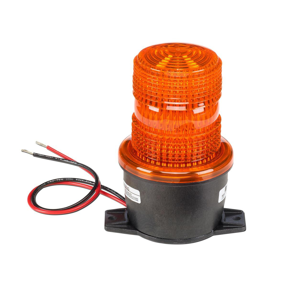 Product image for Light strobe low profile T-mount 0.1A 120V amber