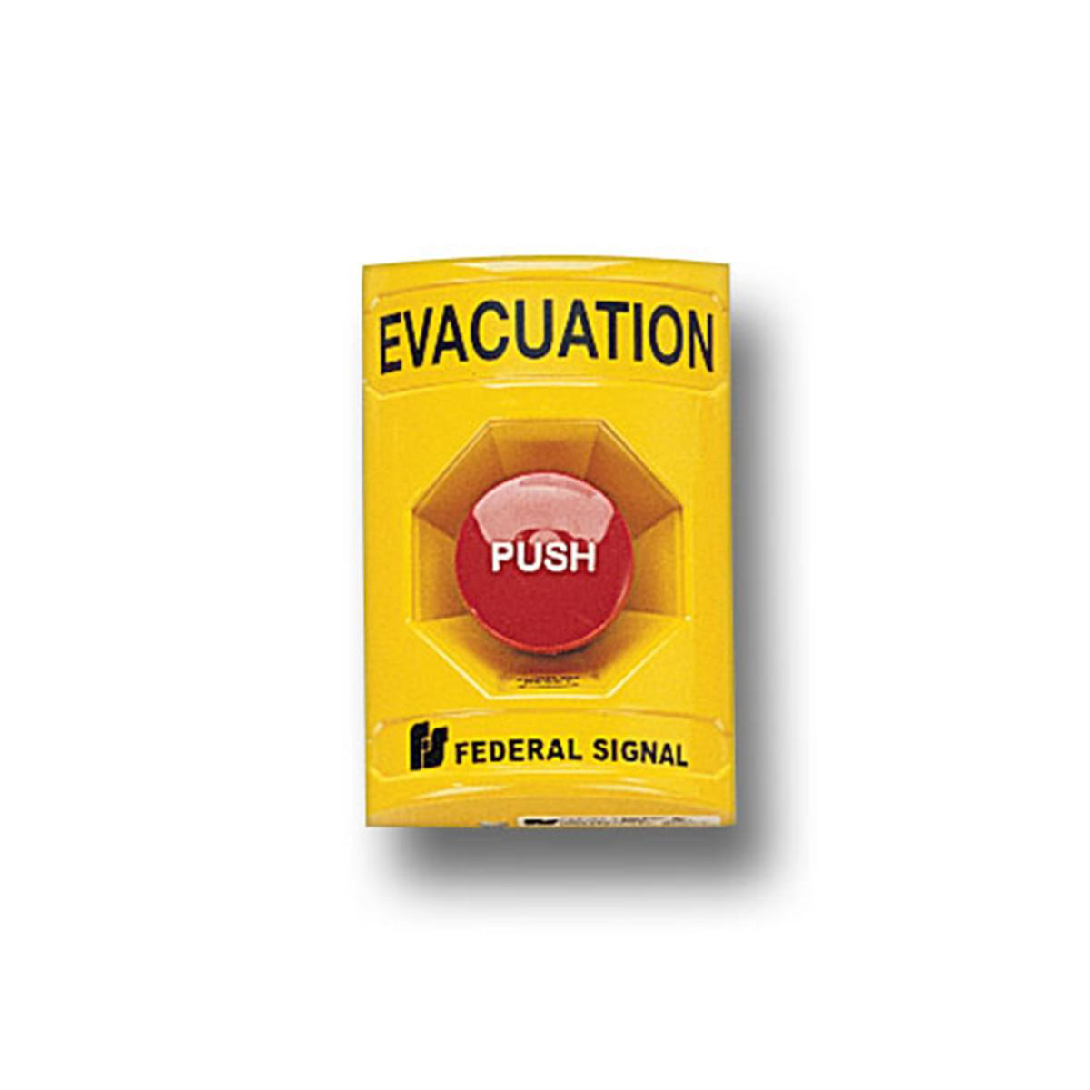 Product image for PULL STATION EVACUATION YELLOW