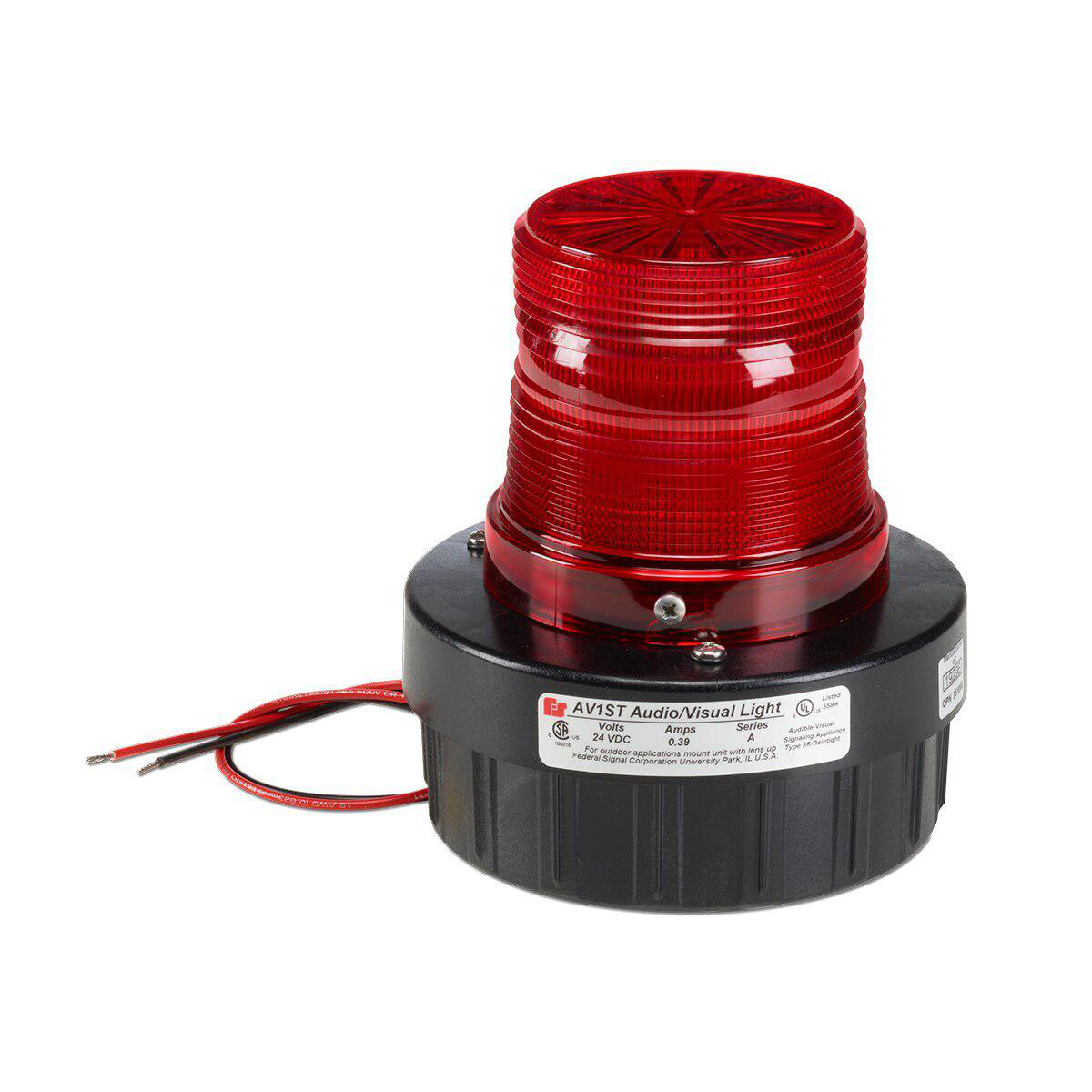 Product image for Signal strobe combo audible/visual 0.15A 120V red