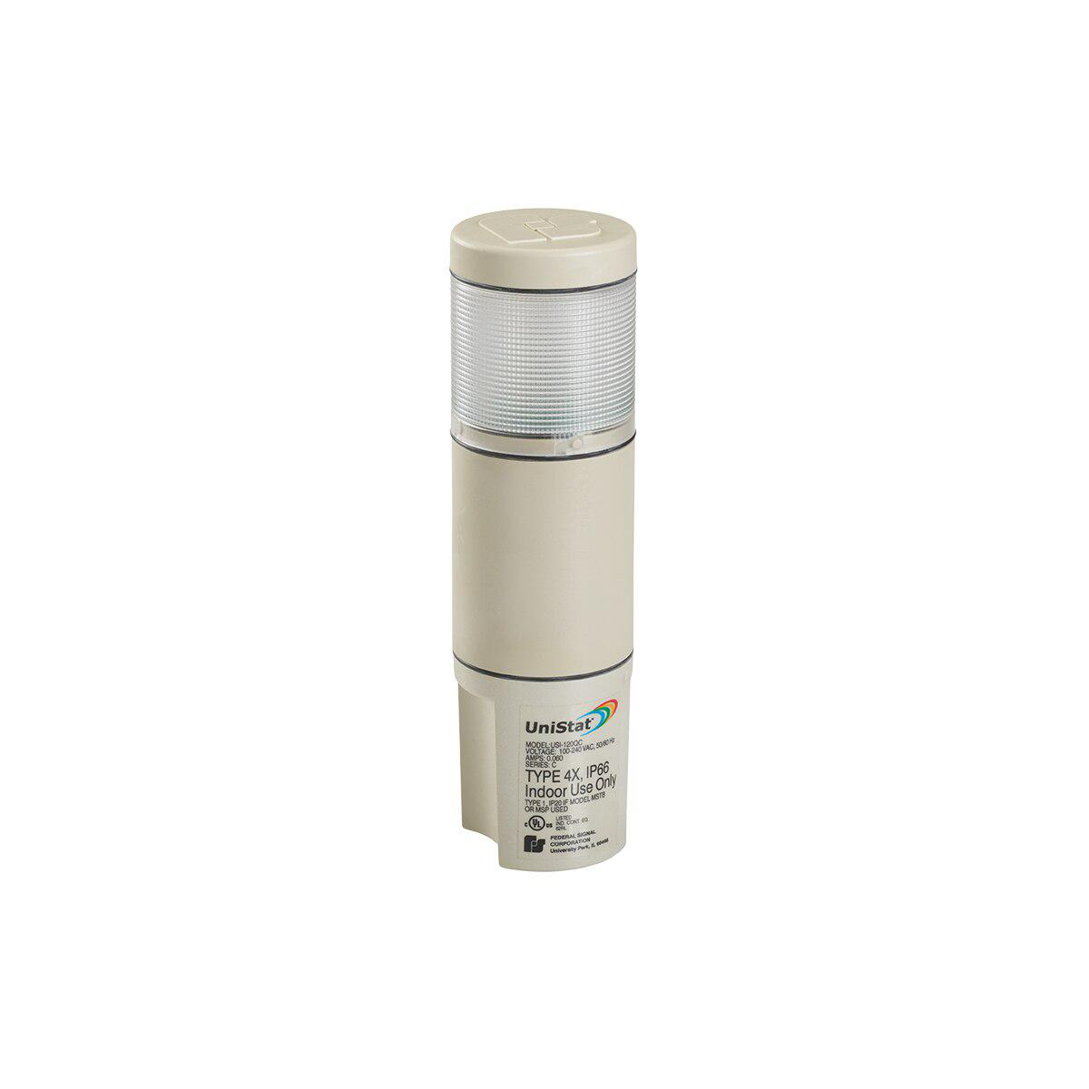 Product image for UNISTAT TRI-COLOR SINGLE-HIGH 120VAC