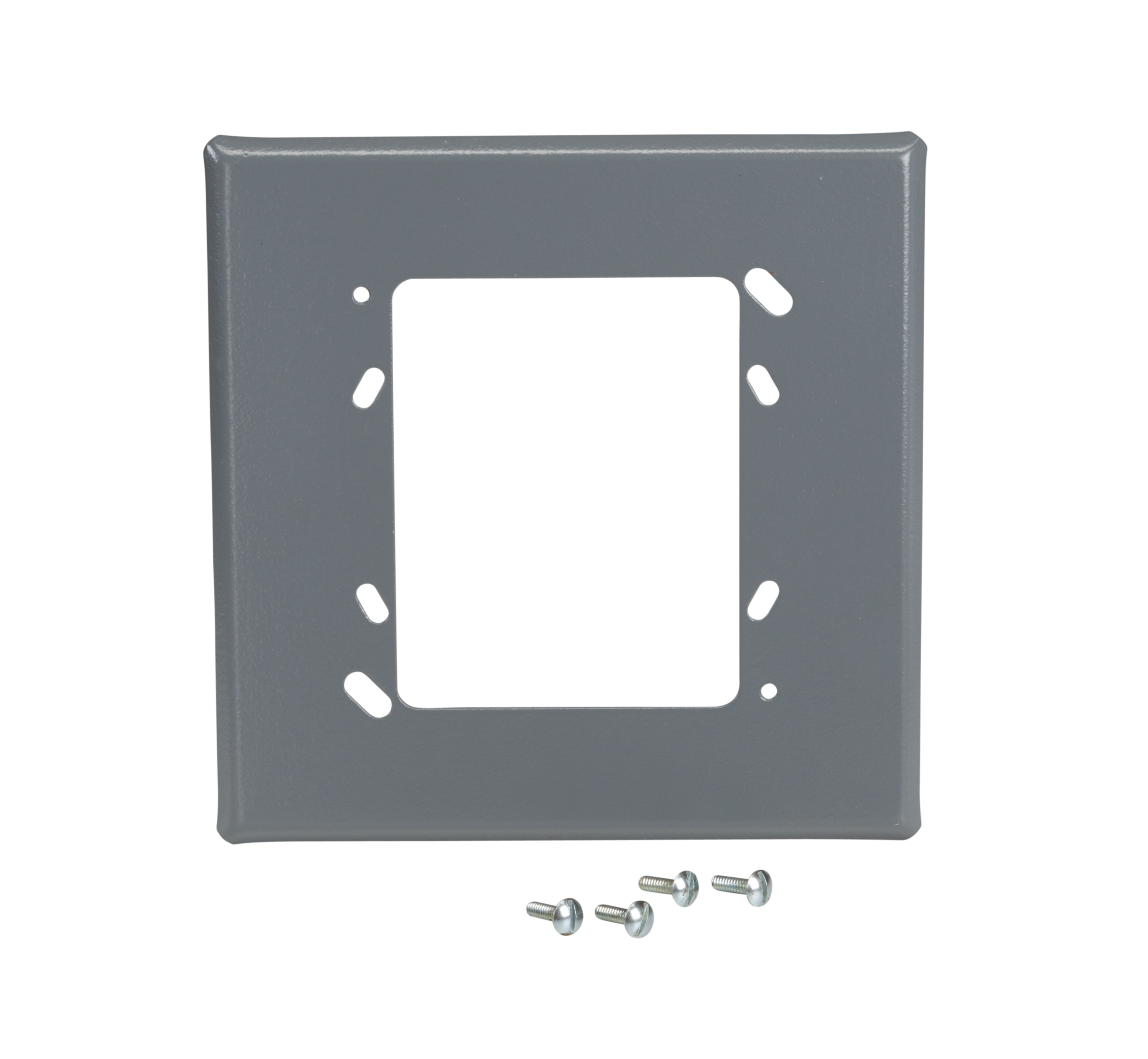 Product image for PLATE SEMI-FLUSH MOUNT GRAY