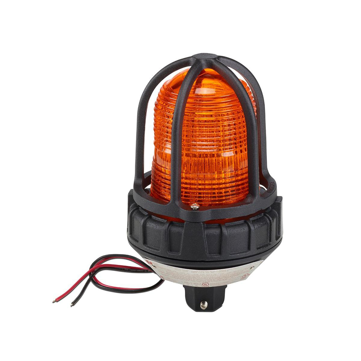 Product image for STROBE 12-24V 4-WIRE SUP HAZ LOC AMBER