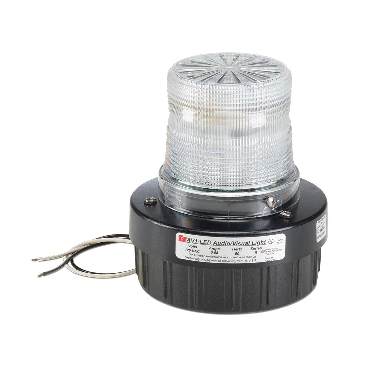 Product image for LIGHT SOUNDER COMBINATION LED 120VAC CLR