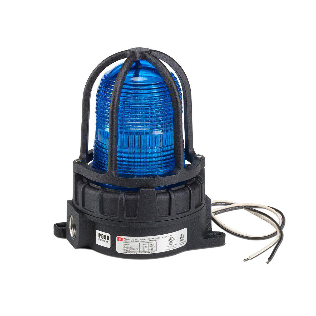 Product image for LED LIGHT HAZ LOC 24V SURFACE MOUNT BLU