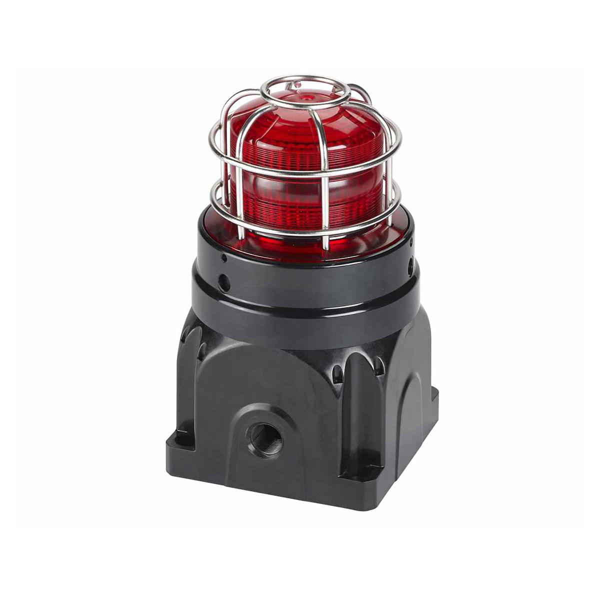 Product image for GLOBAL LED LIGHT EX D 24V H-P LENS RED