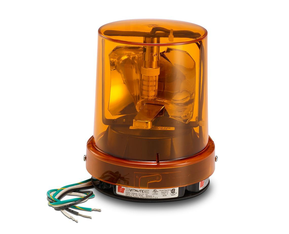 Product image for VITALITE ROTATING LED LIGHT 120V AMB