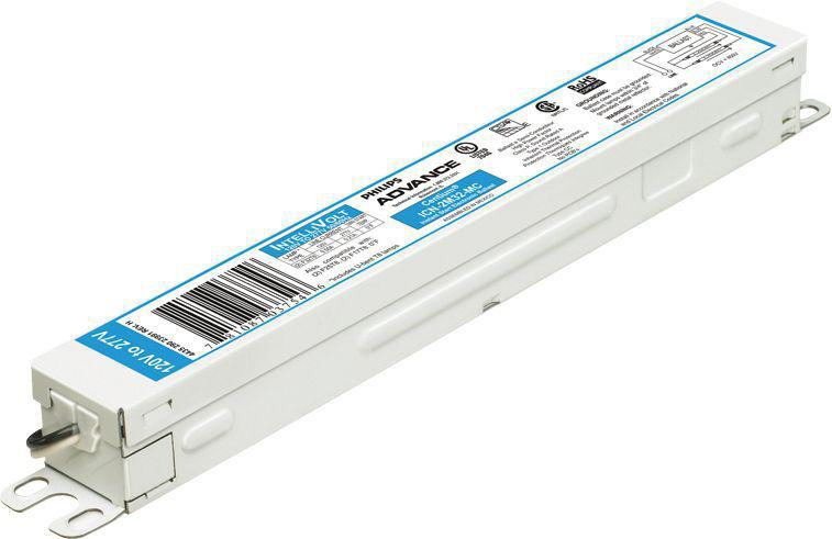 Product image for ELE BALLAST (2) F32T8 120-277V
