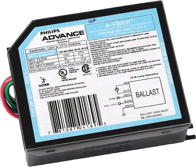 Product image for Ballast electronic MH 70W 120/277V 50/60Hz