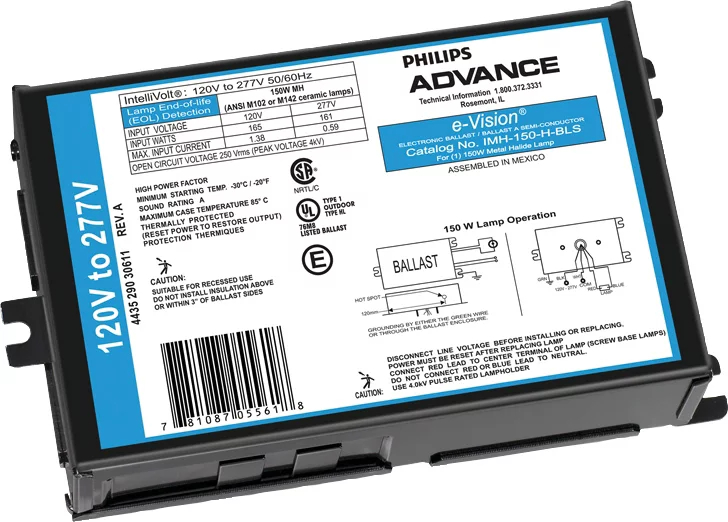 Product image for ELE MH BAL 150W M102/142 120-277V 50/60H