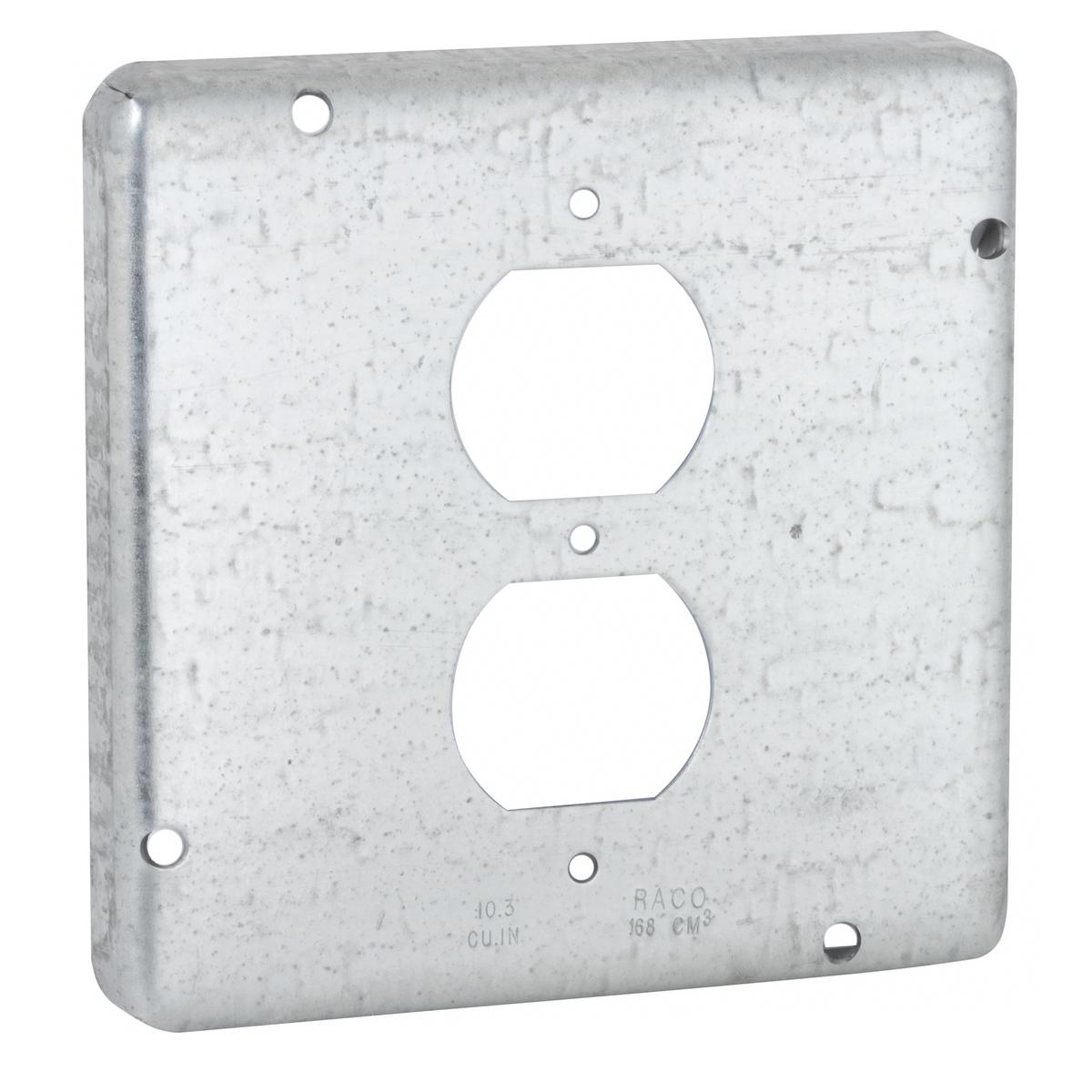 Product image for 4-11/16 COVER SINGLE DEVICE - DUPLEX