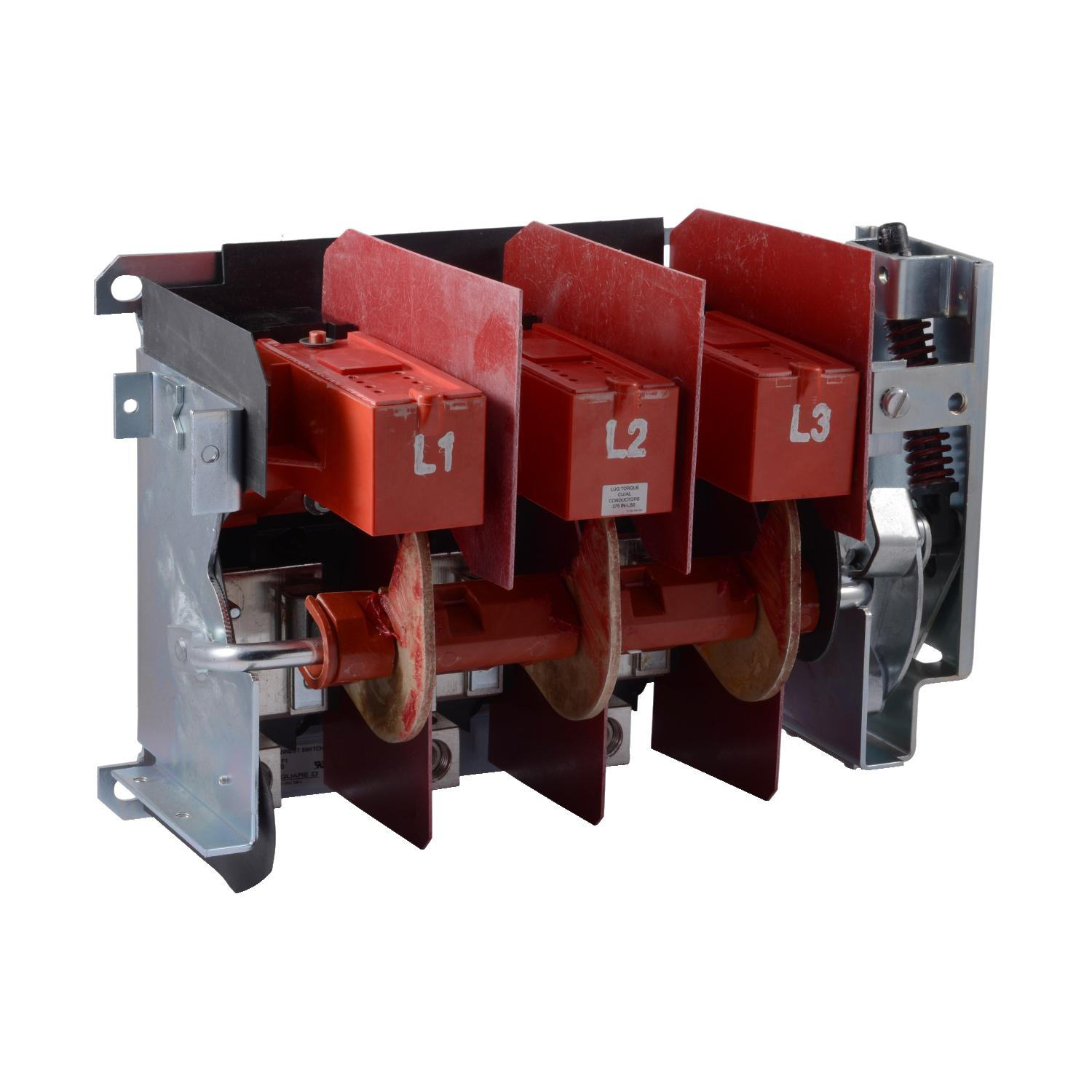 Product image for OPERATING MECHANISM, FLANGE MOUNTED, VARIABLE DEPTH, 200A, 600V, NO FUSE, SWITCH MECHANISM