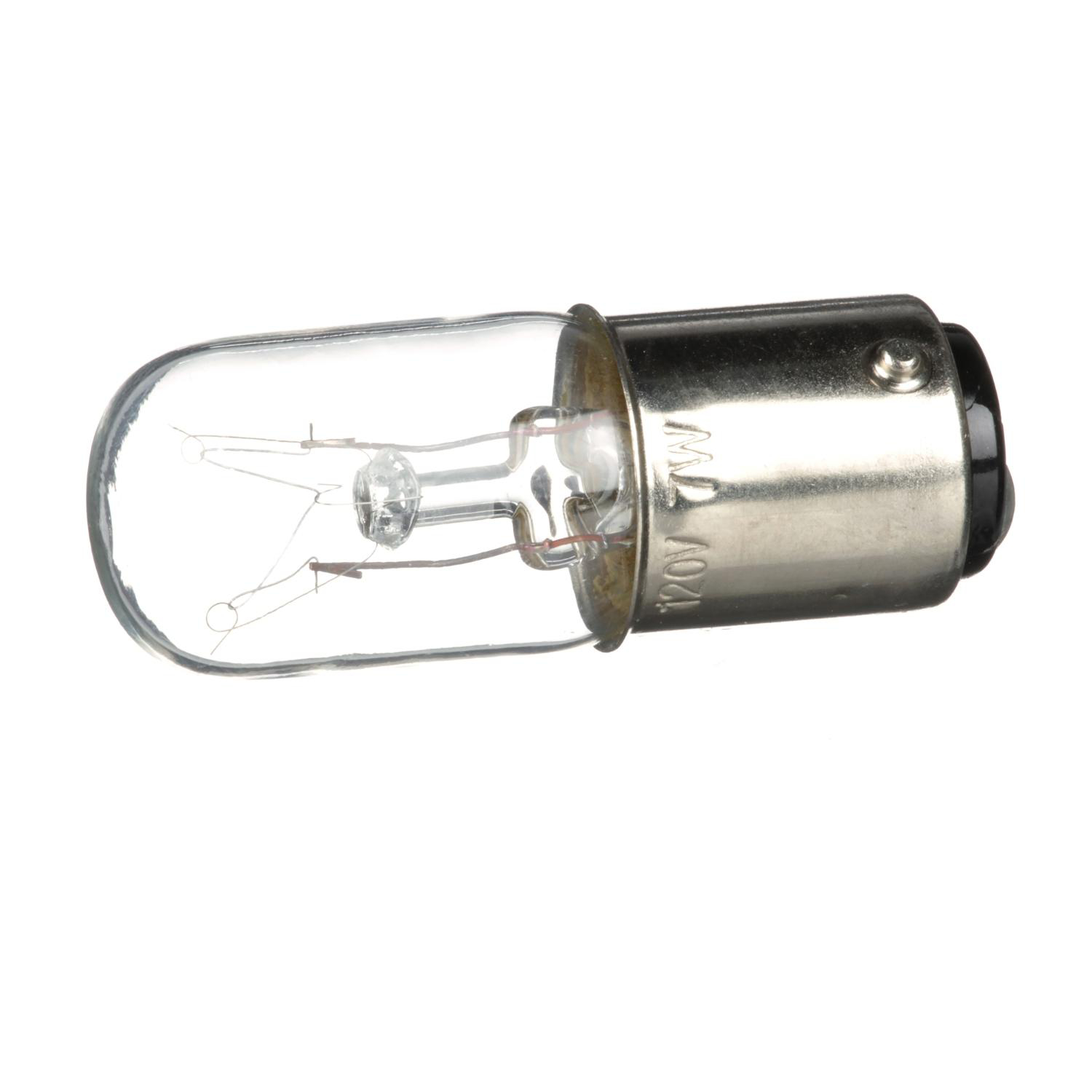 Product image for TOWER LIGHT AND BEACONS, CLEAR INCANDESCENT BULB, BA15D, 120 V, 7 W