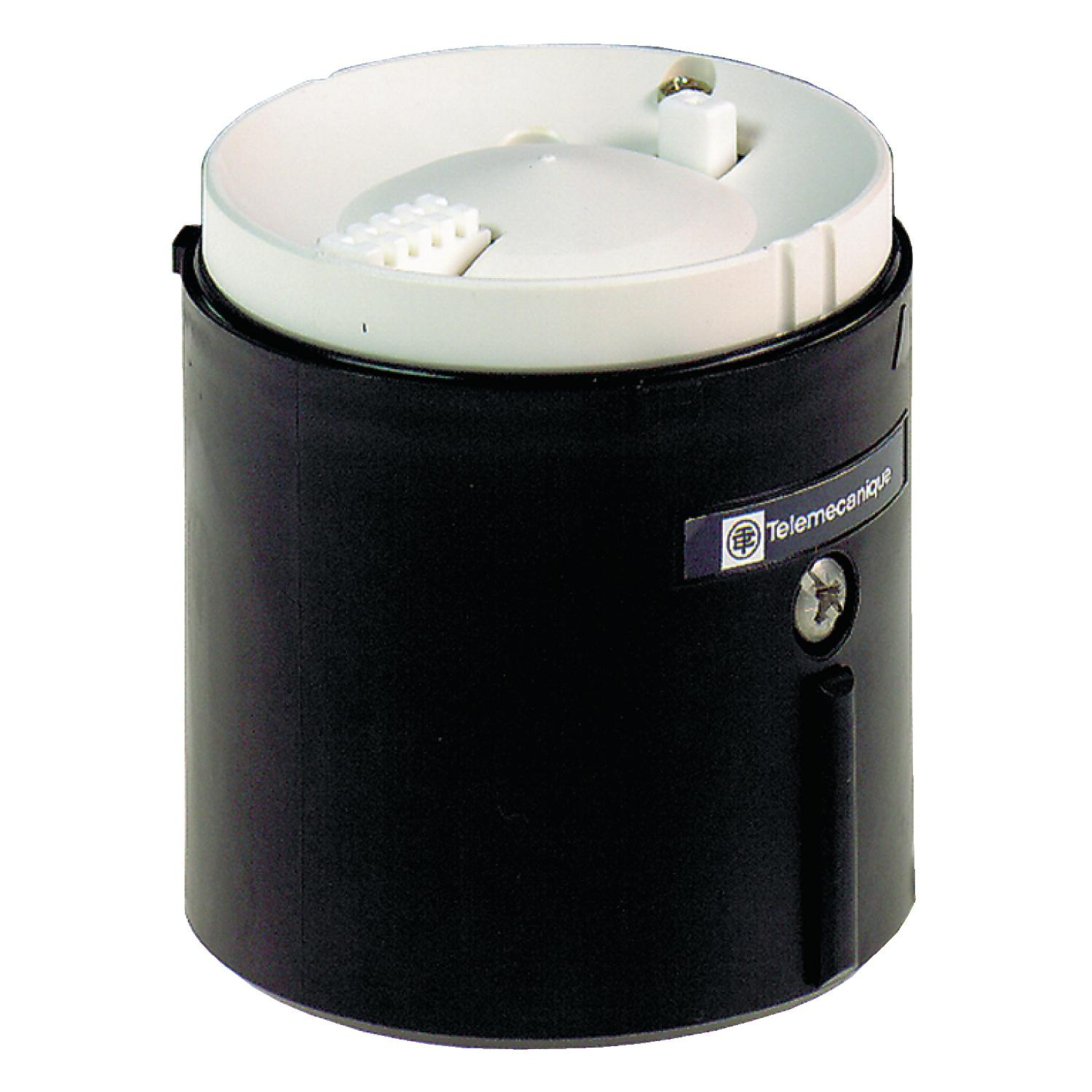 Product image for BASE UNIT FOR MODULAR TOWER LIGHTS, HARMONY XVB, PLASTIC, BLACK, 70MM, BOTTOM OR SIDE CABLE ENTRY