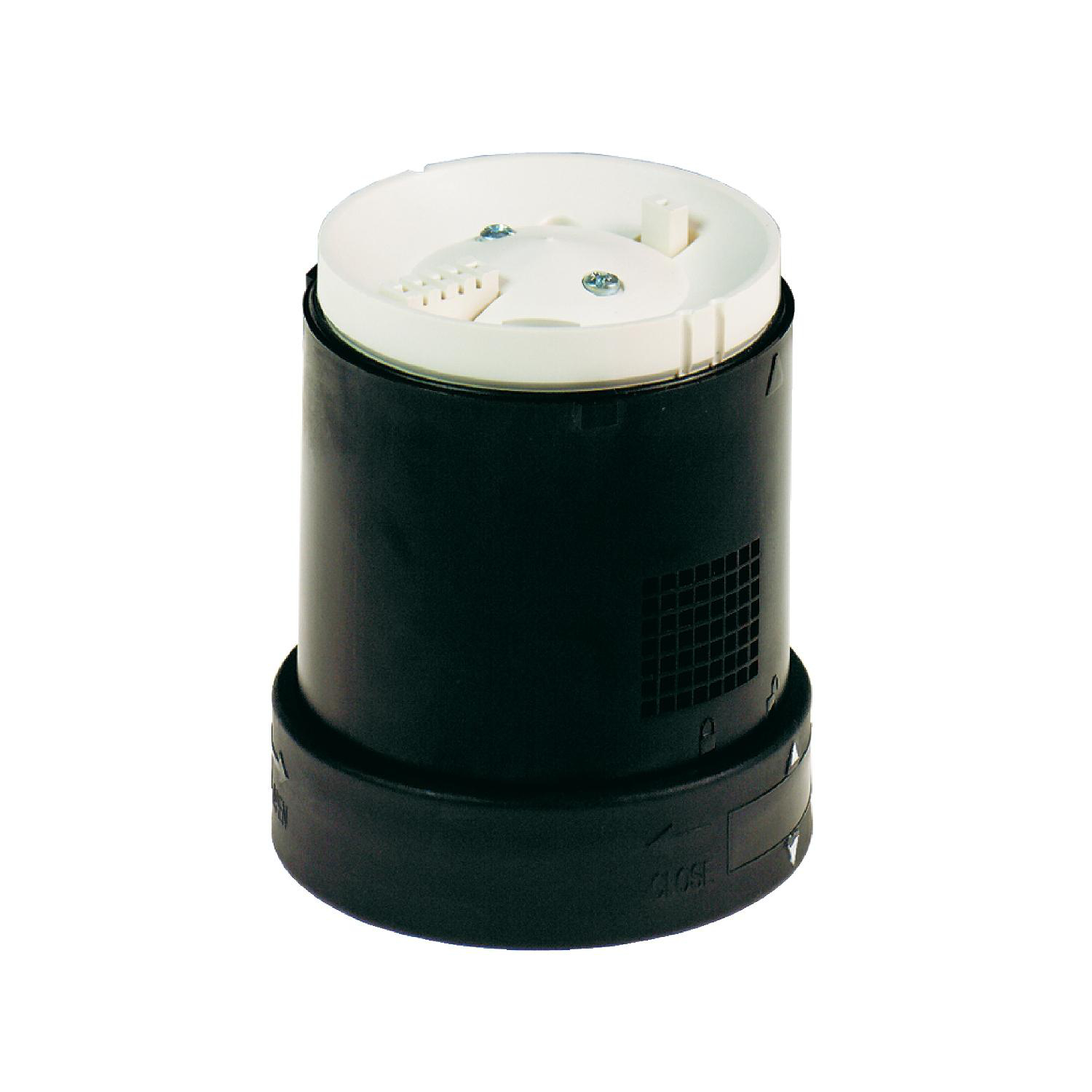 Product image for INDICATOR BANK, HARMONY XVB, AUDIBLE UNIT FOR MODULAR TOWER LIGHTS, PLASTIC, 70MM, BUZZER, CONTINUOUS OR INTERMITTEN TONE, 70...90DB, 120...230V AC