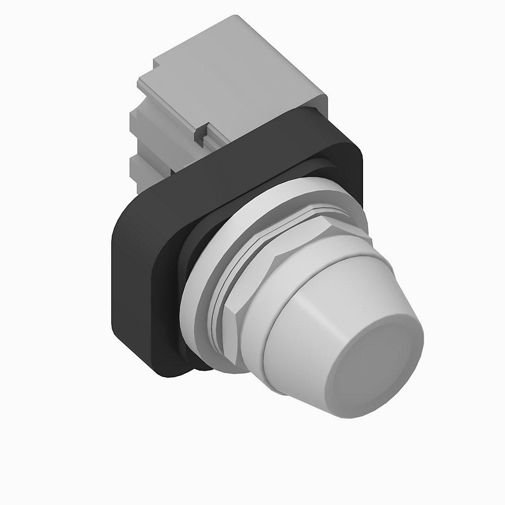 Product image for Light pilot 12VAC/DC white lens
