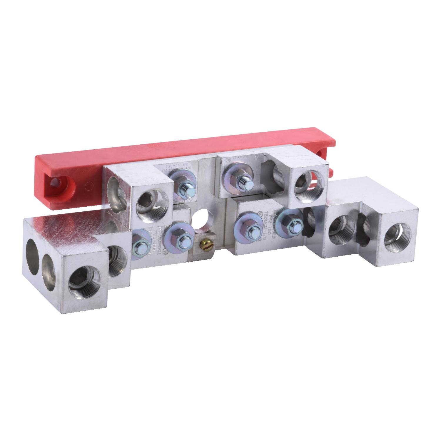 Product image for SAFETY SWITCH ACCESSORY, SOLID NEUTRAL ASSEMBLY, HEAVY DUTY, COPPER/ALUMINUM, 600A