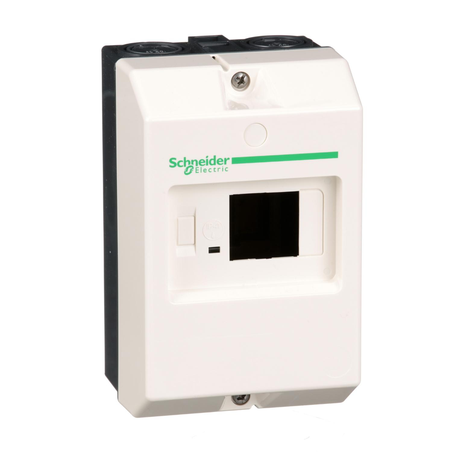 Product image for TESYS GV2, SURFACE MOUNT ENCLOSURE, FOR TESYS GV2ME, IP41 RATED