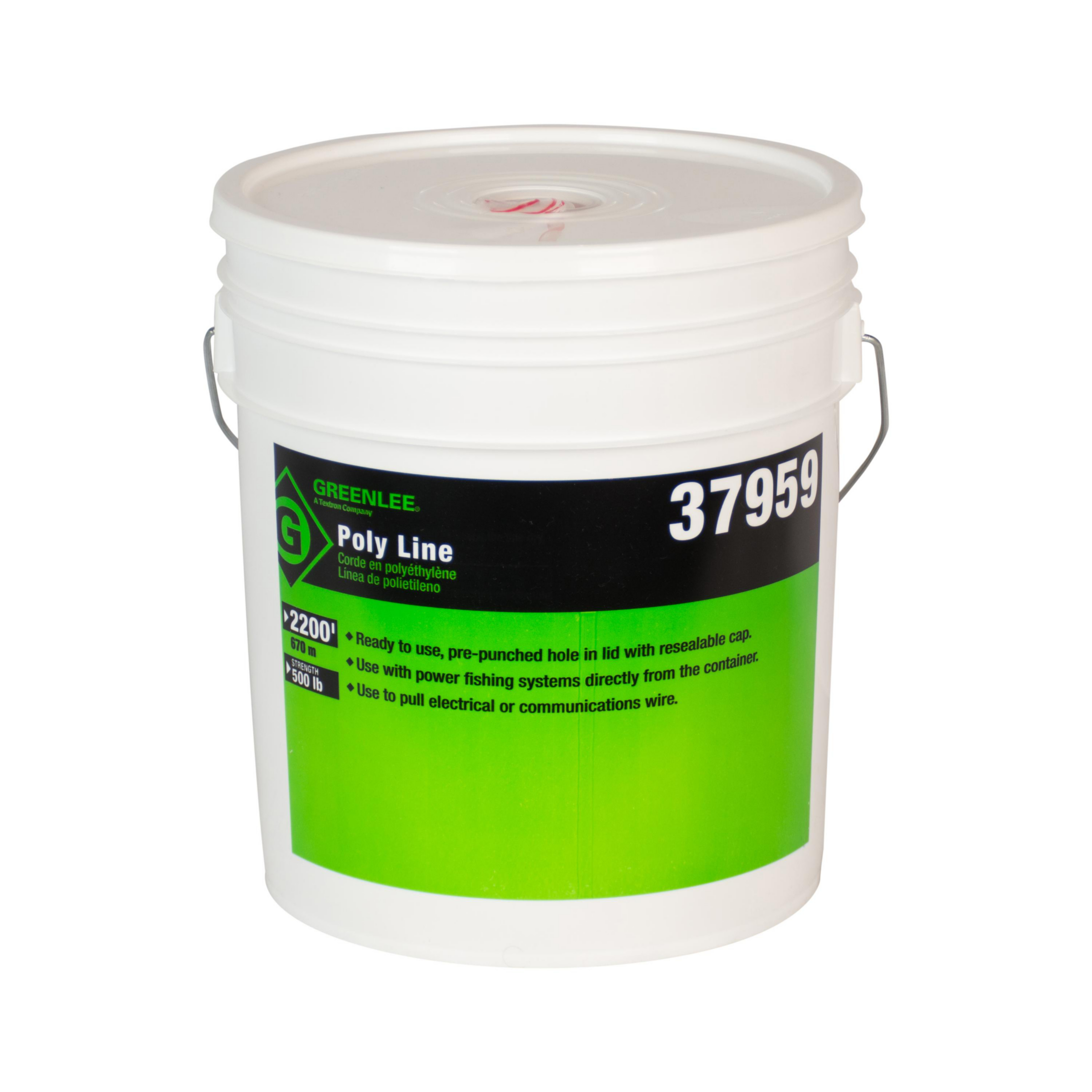 Product image for Poly line red tracer 26400"
