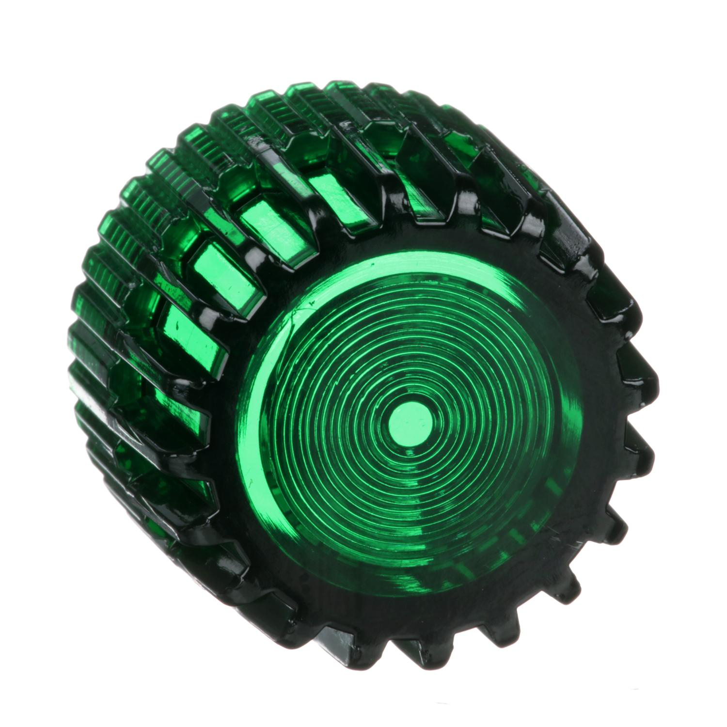 Product image for 30MM PUSH BUTTON, TYPES K OR SK, ILLUMINATED PUSH BUTTON CAP, PLASTIC, GREEN