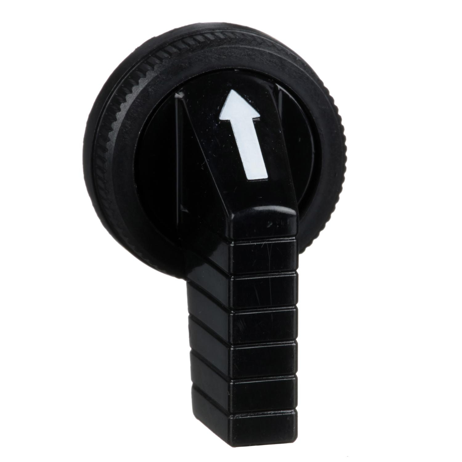 Product image for 30MM PUSH BUTTONS, SELECTOR SWITCH LONG HANDLE, BLACK
