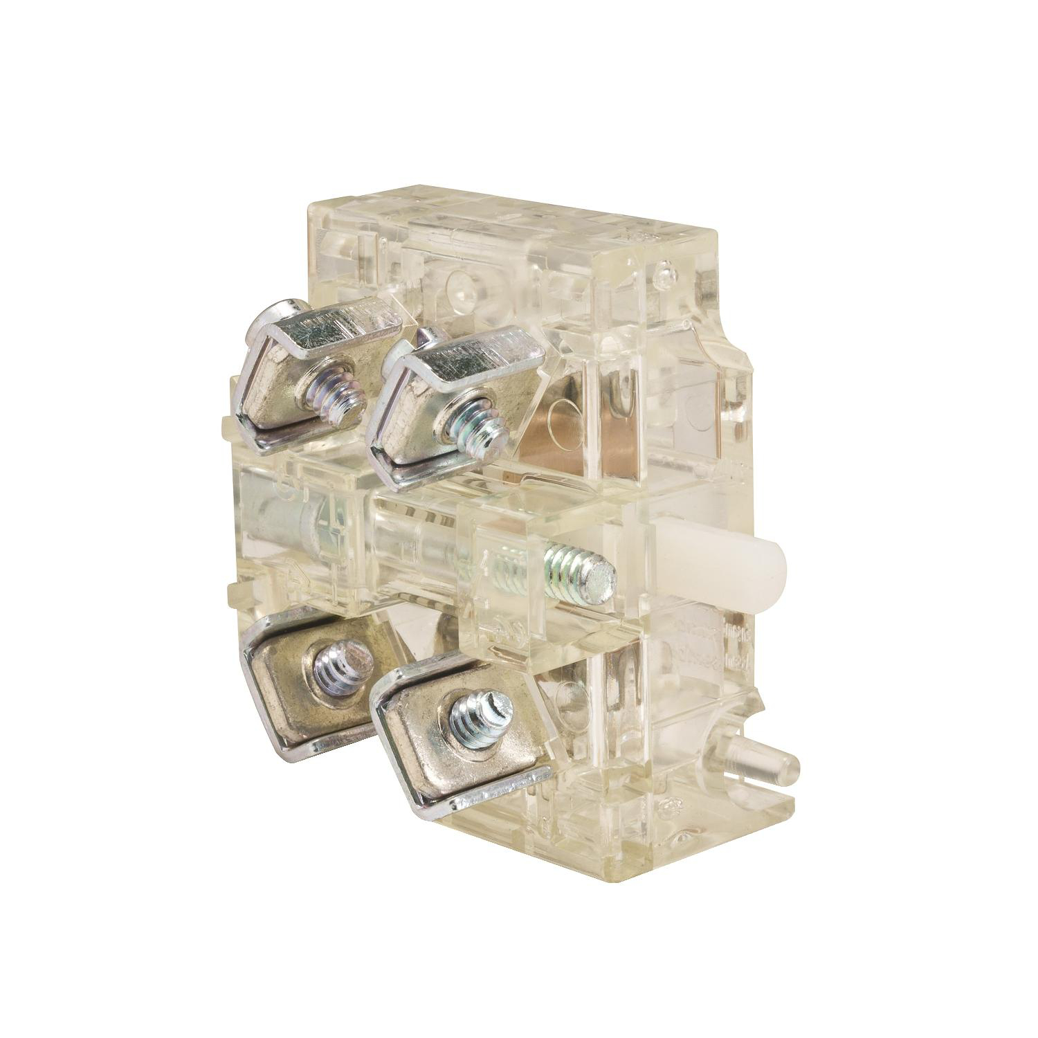 Product image for CONTACT BLOCK, HARMONY 9001K, HARMONY 9001SK, 0...600V, SILVER ALLOY CONTACTS, SCREW TERMINALS FOR LUG, STANDARD, 1 CO