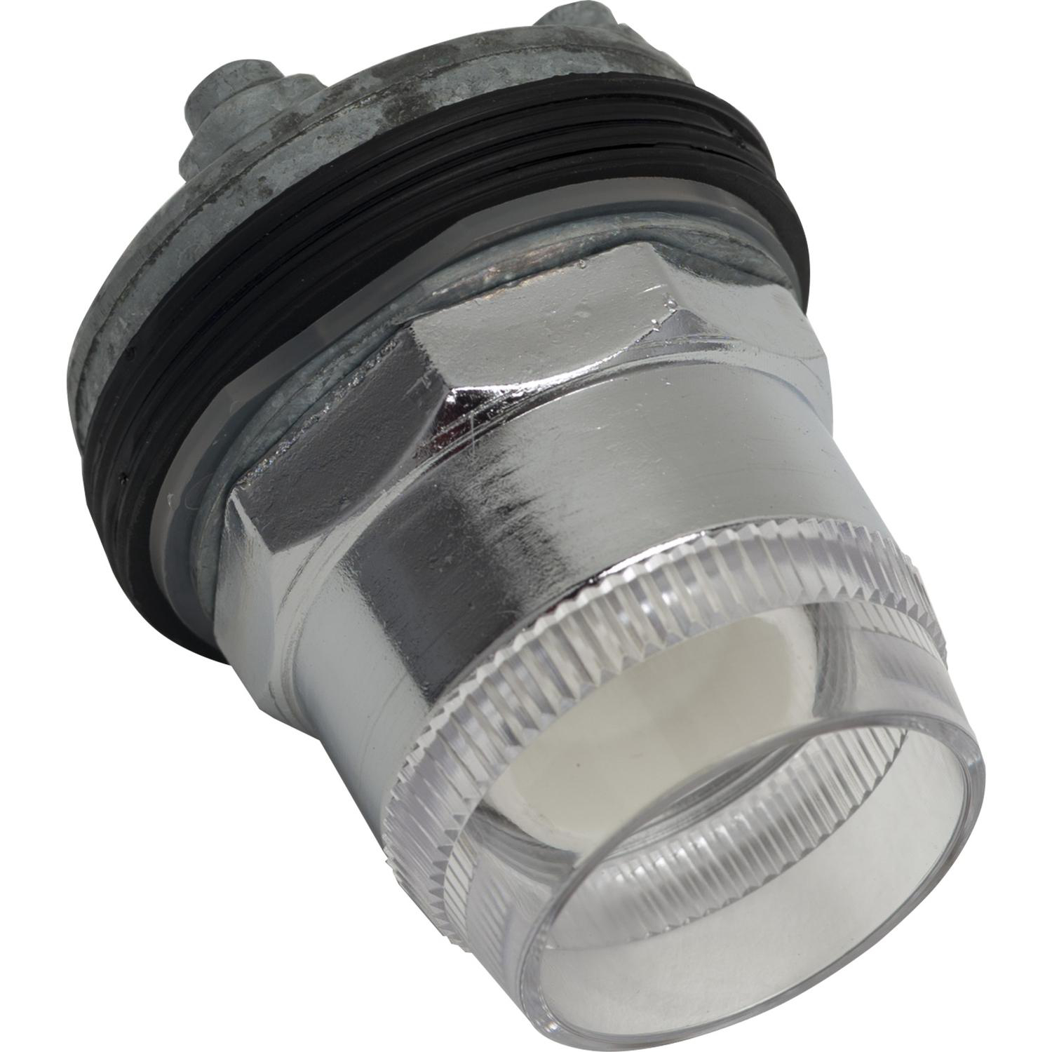 Product image for ILLUMINATED PUSH BUTTON HEAD, HARMONY 9001K, METAL, PLASTIC GUARD FLUSH, WITHOUT CAP, 30MM, SPRING RETURN, WITHOUT BULB