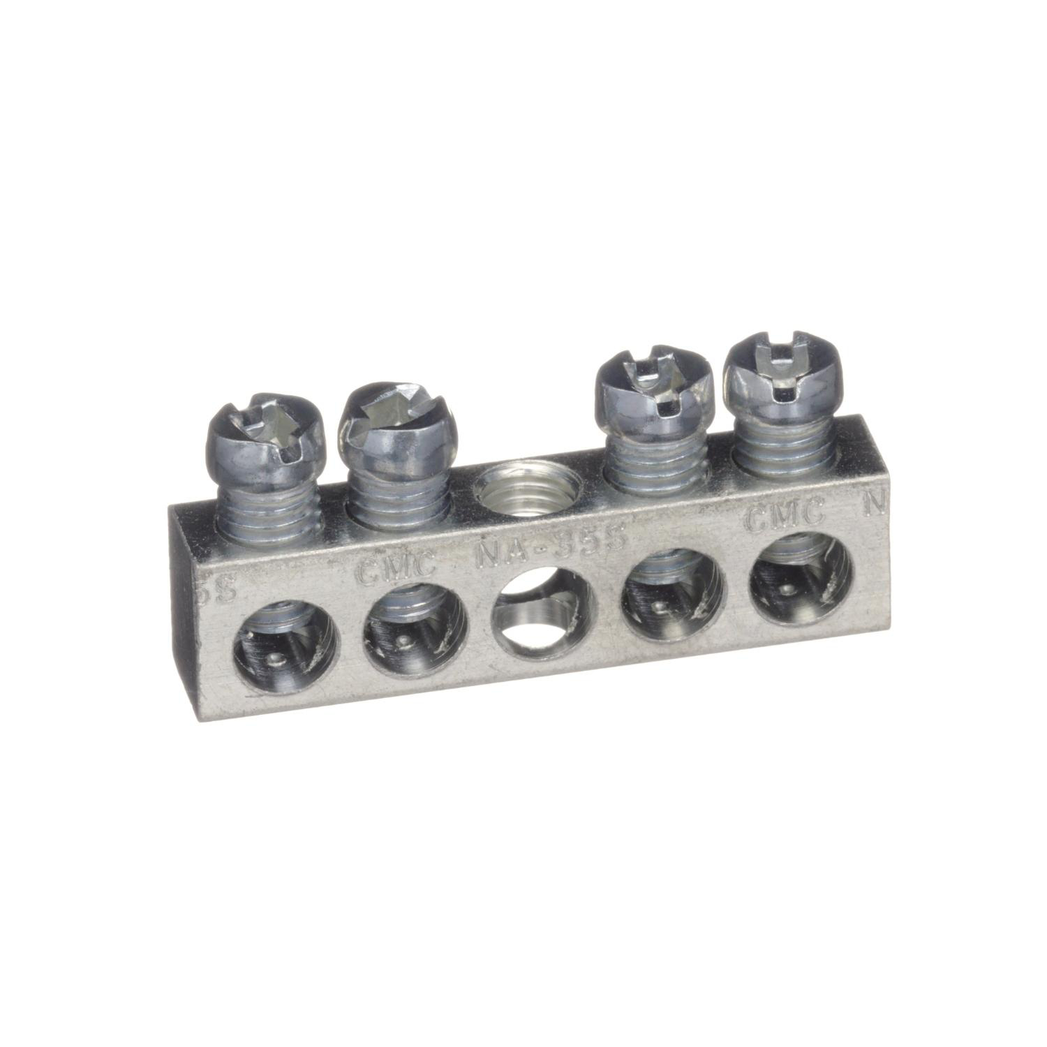 Product image for LOAD CENTER ACCESSORY, QO/HOMELINE, GROUND BAR KIT, 4 TERMINALS