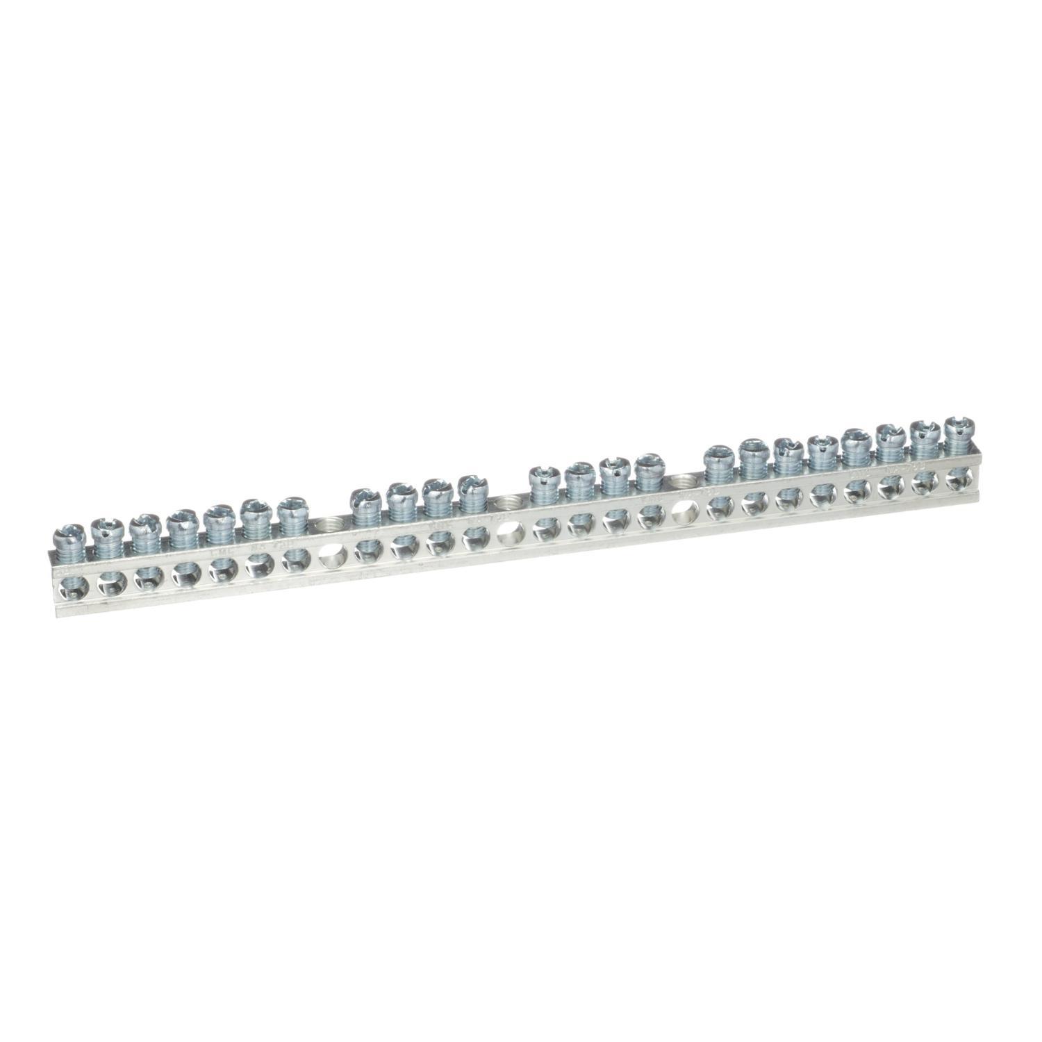 Product image for LOAD CENTER ACCESSORY, QO/HOMELINE, GROUND BAR KIT, 23 TERMINALS