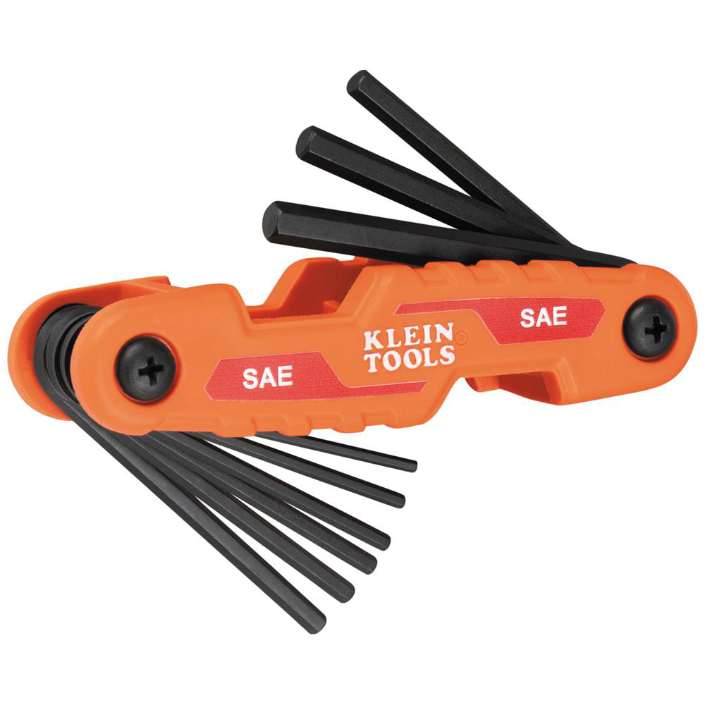 Product image for KLEIN 70540 HEX KEY TOOL FOLDING 9PIECE