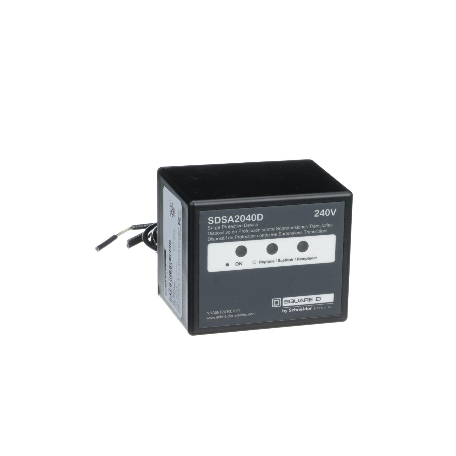 Product image for SURGE PROTECTION DEVICE, SURGELOGIC, 50KA, 240 VAC DELTA, 3 PHASE, 3 WIRE, NEMA 4X