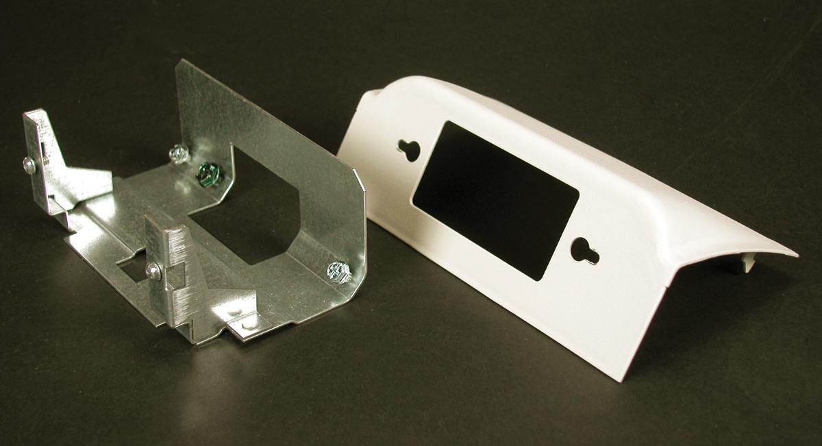 Product image for Plate device decorator downward steel fog white