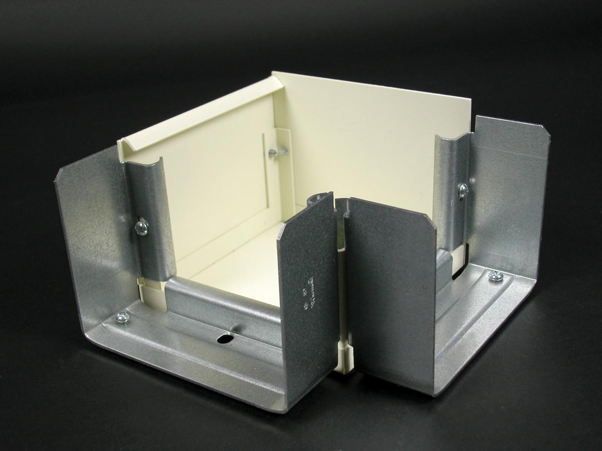 Product image for Elbow flat combination steel grey for 6000 series
