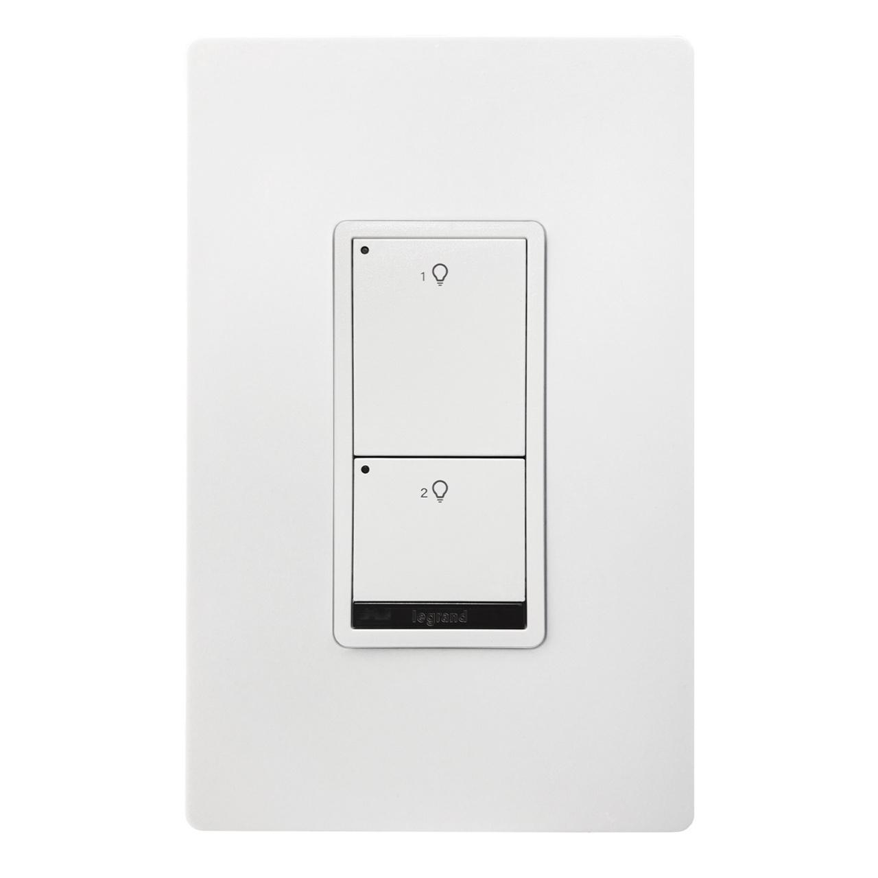 Product image for DLM WIRED SWITCH 2B WHITE