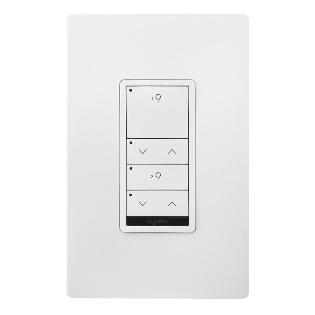 Product image for DLM WIRED SWITCH 2B 2R WHITE